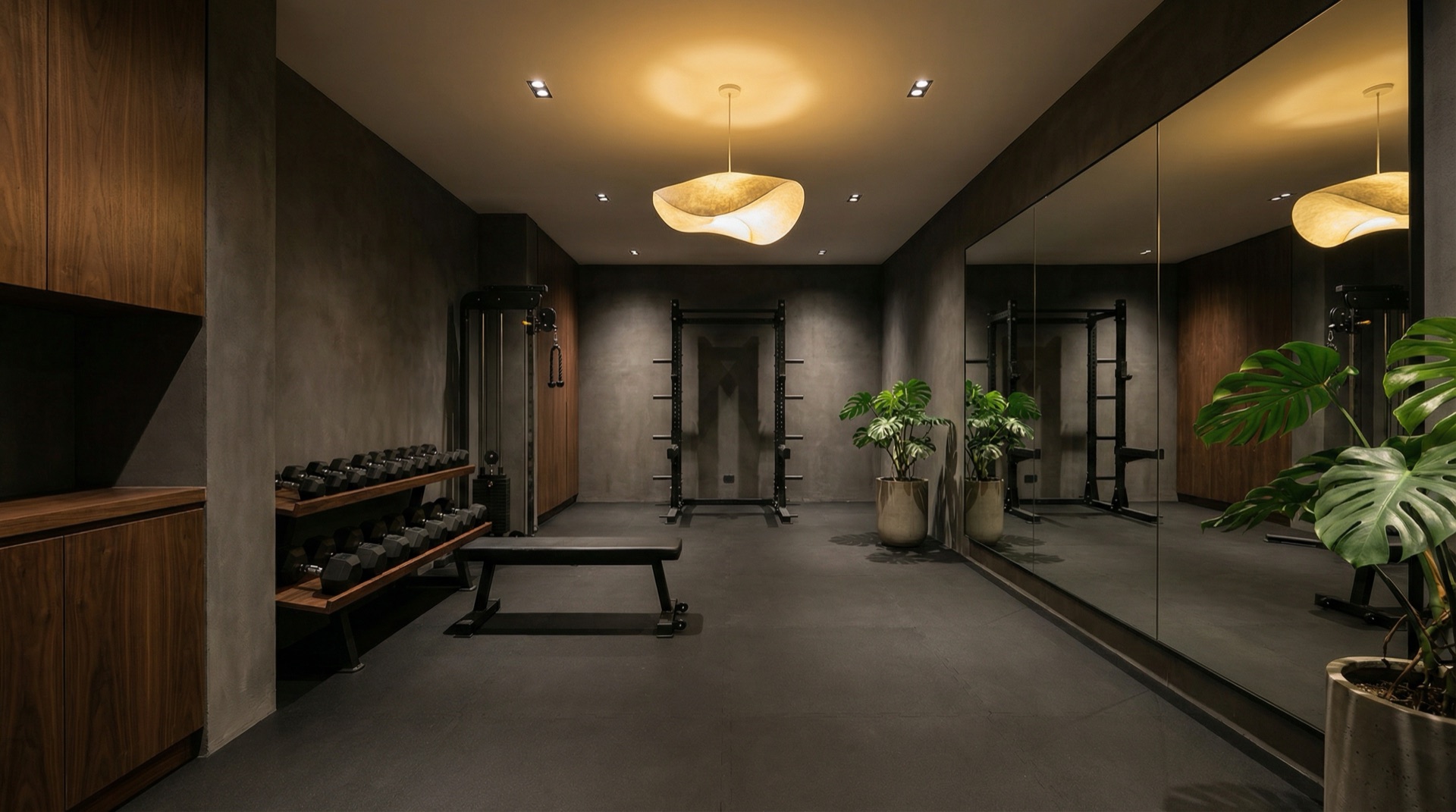 ANVILの完全個室トレーニングスタジオ内観